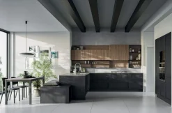 Cucina Moderna Angolare Natural Jey modulare