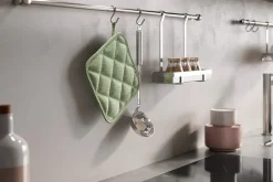 Cucina Moderna Carrera Motus lineare con penisola modulare