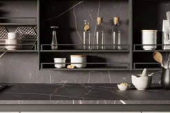 Cucina Moderna con isola Loft Open personalizzabile