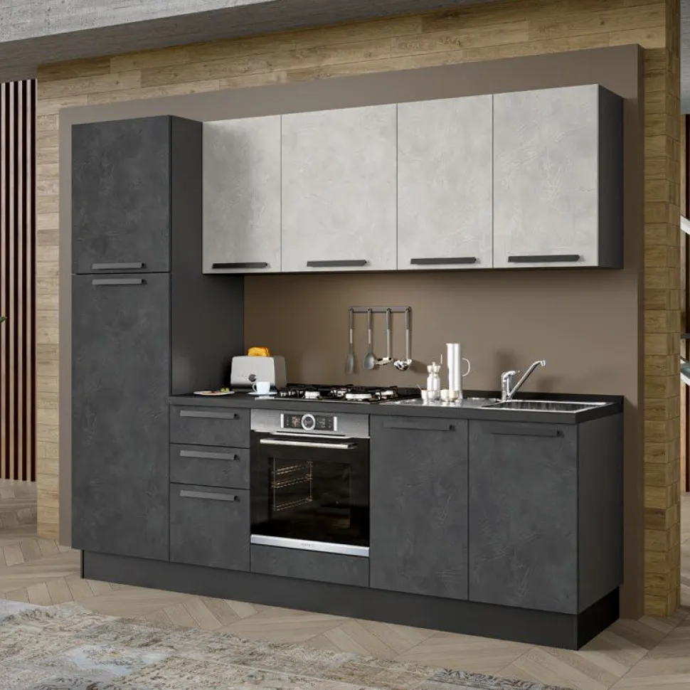 Cucina moderna economica ethica 255cm