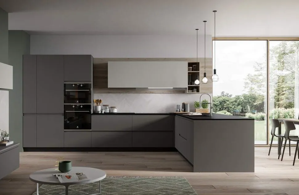 Cucina Moderna Giorgia Motus componibile ad angolo