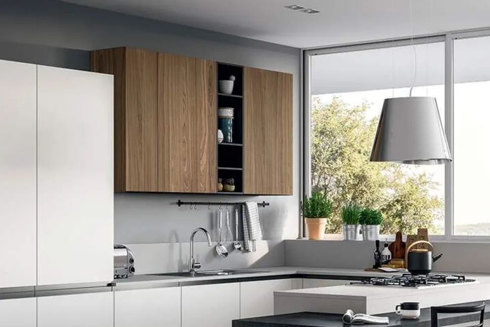 Cucina Moderna Mia Like ad U L.360X270 personalizzabile