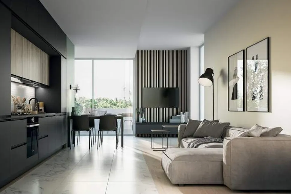 Cucina Moderna Noemi Swing Lineare modulare