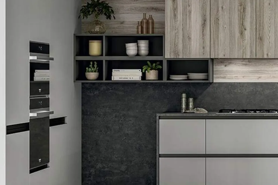 Cucina Moderna Swing Like ad angolo personalizzabile