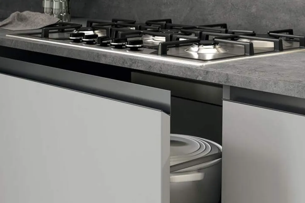 Cucina Moderna Swing Like ad angolo personalizzabile