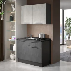 Cucina piccola moderna Iconica 120cm