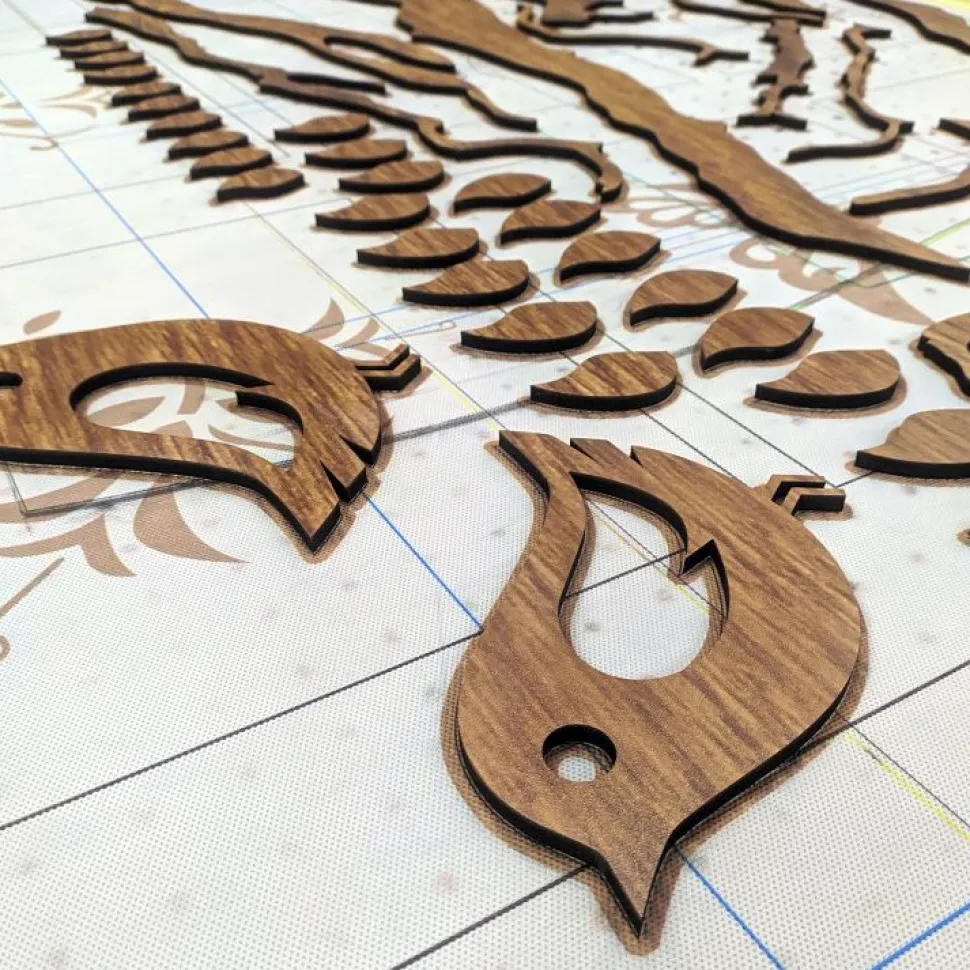 Decorazione in legno LOVE 2 metri comb.6
