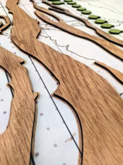 Decorazione in legno LOVE 2 metri comb.3