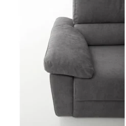 Divano CLIZIA trasformabile con materasso disponibile in diversi tessuti