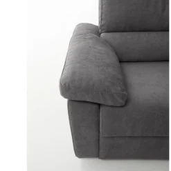 Divano CLIZIA trasformabile con materasso disponibile in diversi tessuti