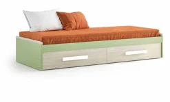 Divano letto contenitore Linus linea Colorfull disponibile in tanti colori