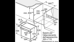 Forno ad incasso Bosch HBA534BR0
