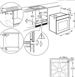 Forno ad incasso Electrolux KOFGH400X