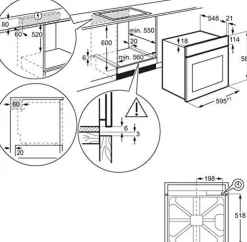 Forno ad incasso Electrolux KOHHH00X