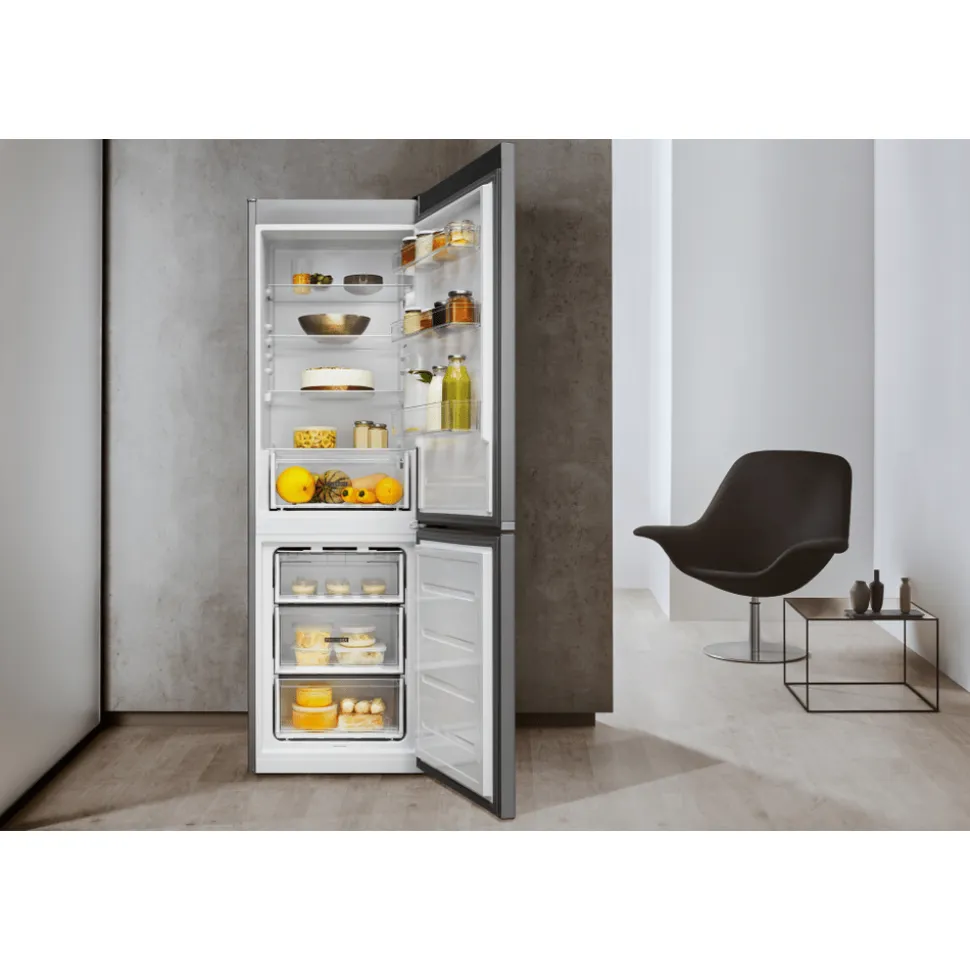 Frigorifero combinato a libera installazione Whirlpool W5821EOX2
