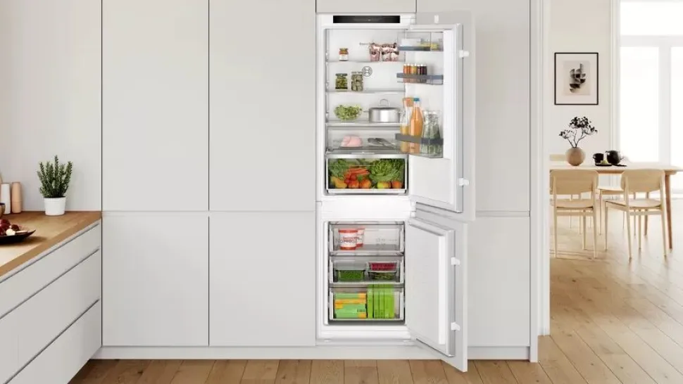 Frigorifero combinato da incasso Bosch KIN86VSE0