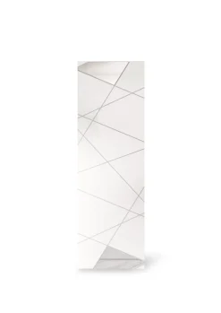 Guardaroba un anta battente linea Gamma in finitura Bianco Lucido