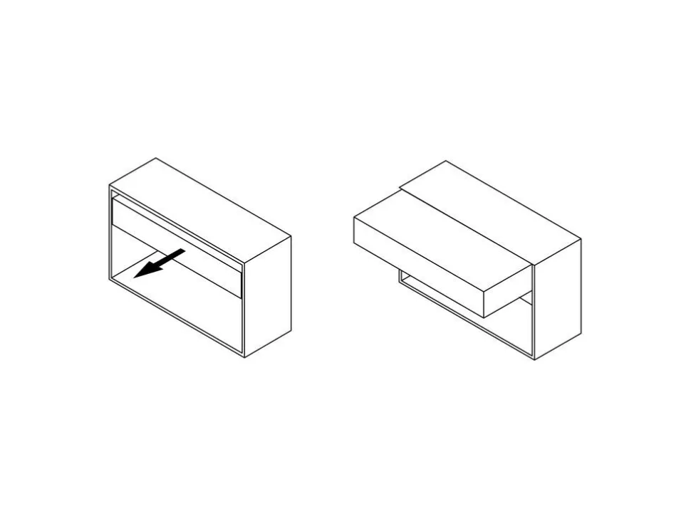 Guide in alluminio per tavolo allungabile e sollevabile Oplà Folding