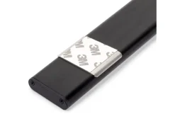 Lampada LED ricaricabile con USB Kaus Black con sensore di movimento disponibile in 3 misure