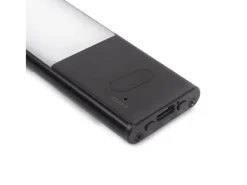 Lampada LED ricaricabile con USB Kaus Black con sensore di prossimità disponibile in 3 misure