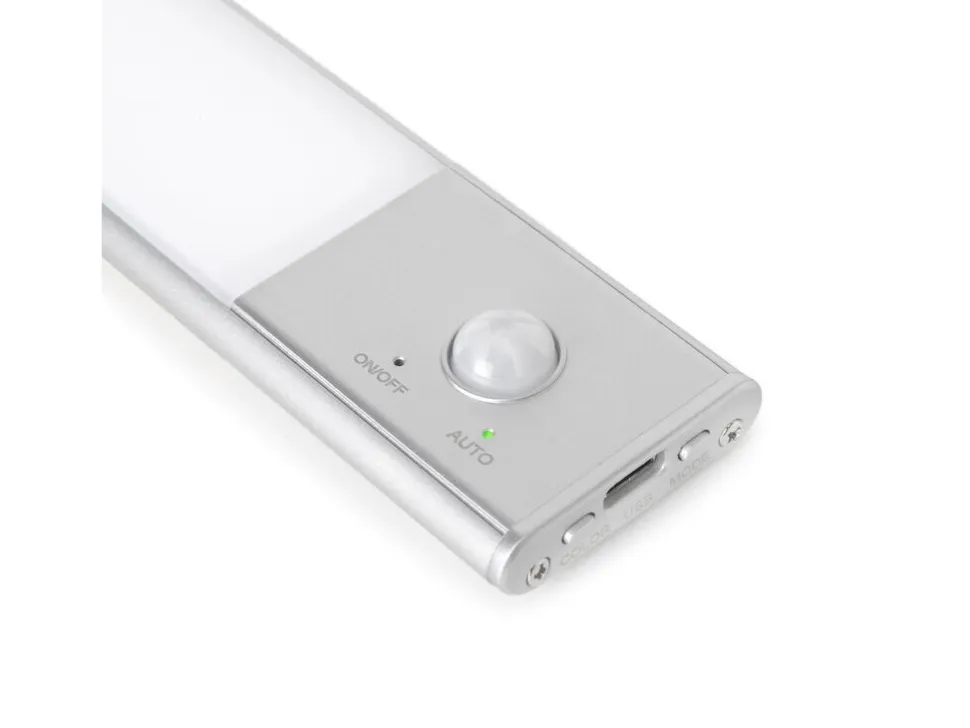 Lampada LED ricaricabile con USB Kaus con sensore di movimento disponibile in 3 misure