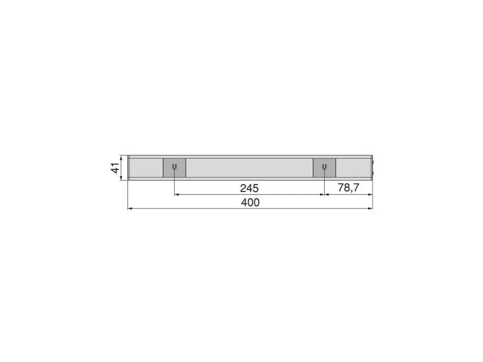 Lampada LED ricaricabile con USB Kaus con sensore di movimento disponibile in 3 misure