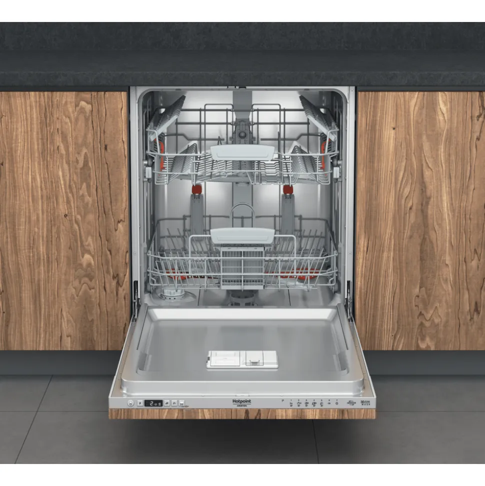Lavastoviglie Hotpoint HI5030W a scomparsa Totale 14 coperti