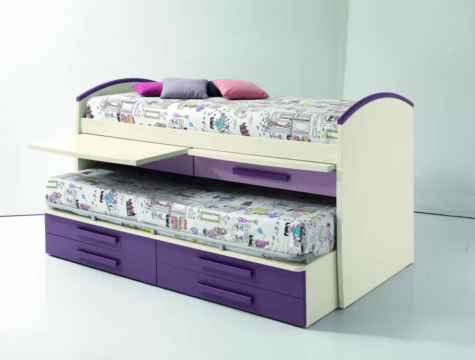 Letto a castello Giny linea Colorfull
