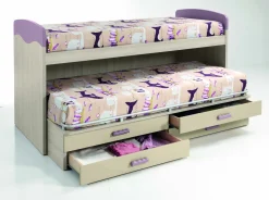 Letto a castello Maru linea Colorfull