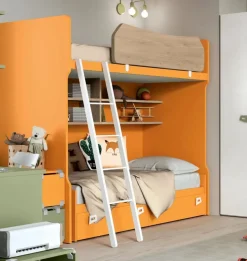 Letto a Castello Pan disponibile in 2 misure e 15 colorazioni