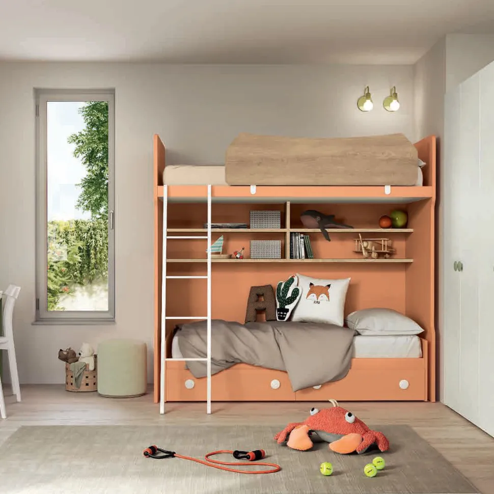 Letto a Castello Pan disponibile in 2 misure e 15 colorazioni