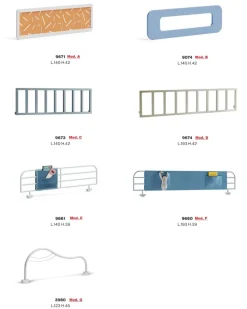 Letto a castello Poldo Vari COLORI linea Fly
