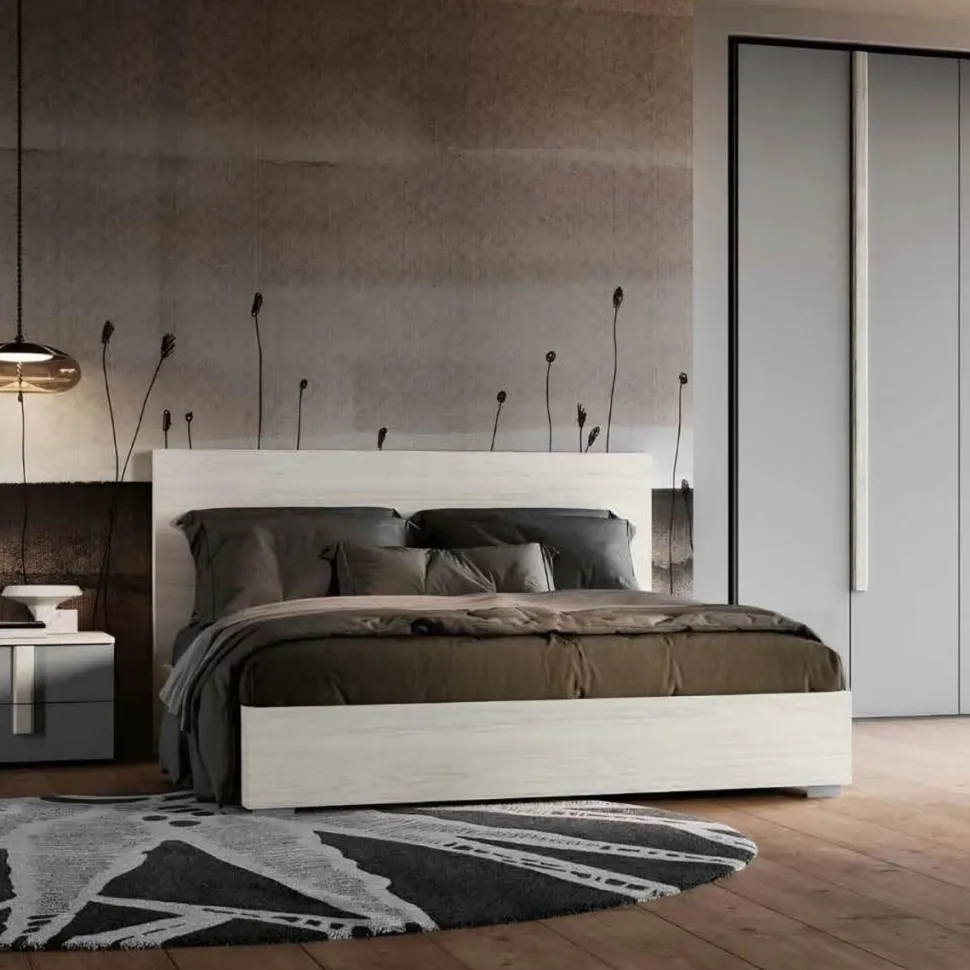 Letto contenitore matrimoniale disponibile in 3 misure e vari colori