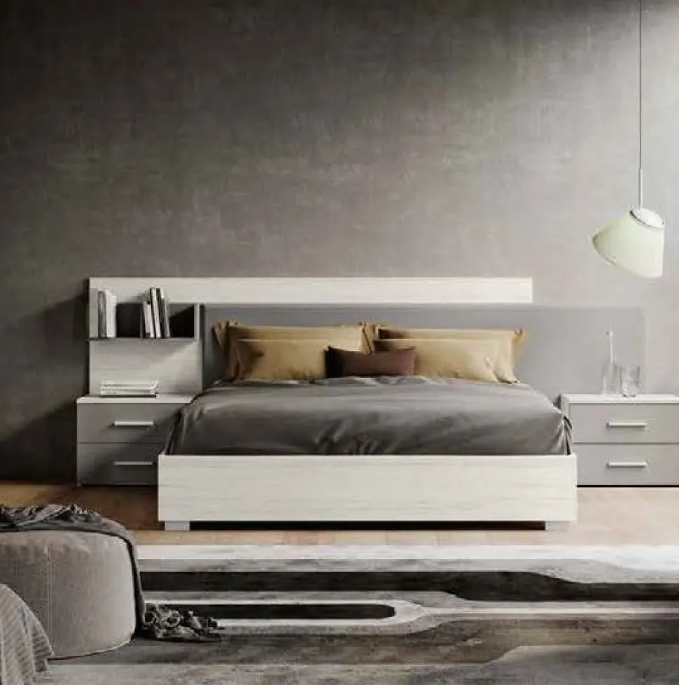Letto contenitore matrimoniale Tami disponibile in 3 misure e vari colori