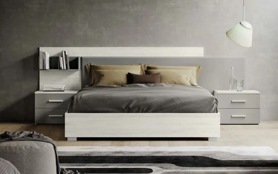 Letto contenitore matrimoniale Tami disponibile in 3 misure e vari colori