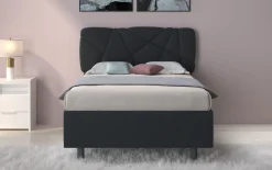 Letto contenitore Pop una piazza e mezza in Lycra disponibile in 6 colori