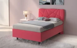 Letto contenitore Pop una piazza e mezza in Lycra disponibile in 6 colori