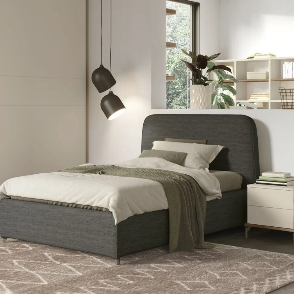 Letto contenitore Singolo Luna linea Airone