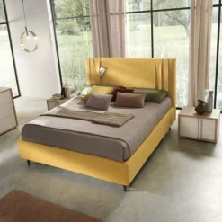Letto matrimoniale Andreas linea Domino disponibile in 6 colori