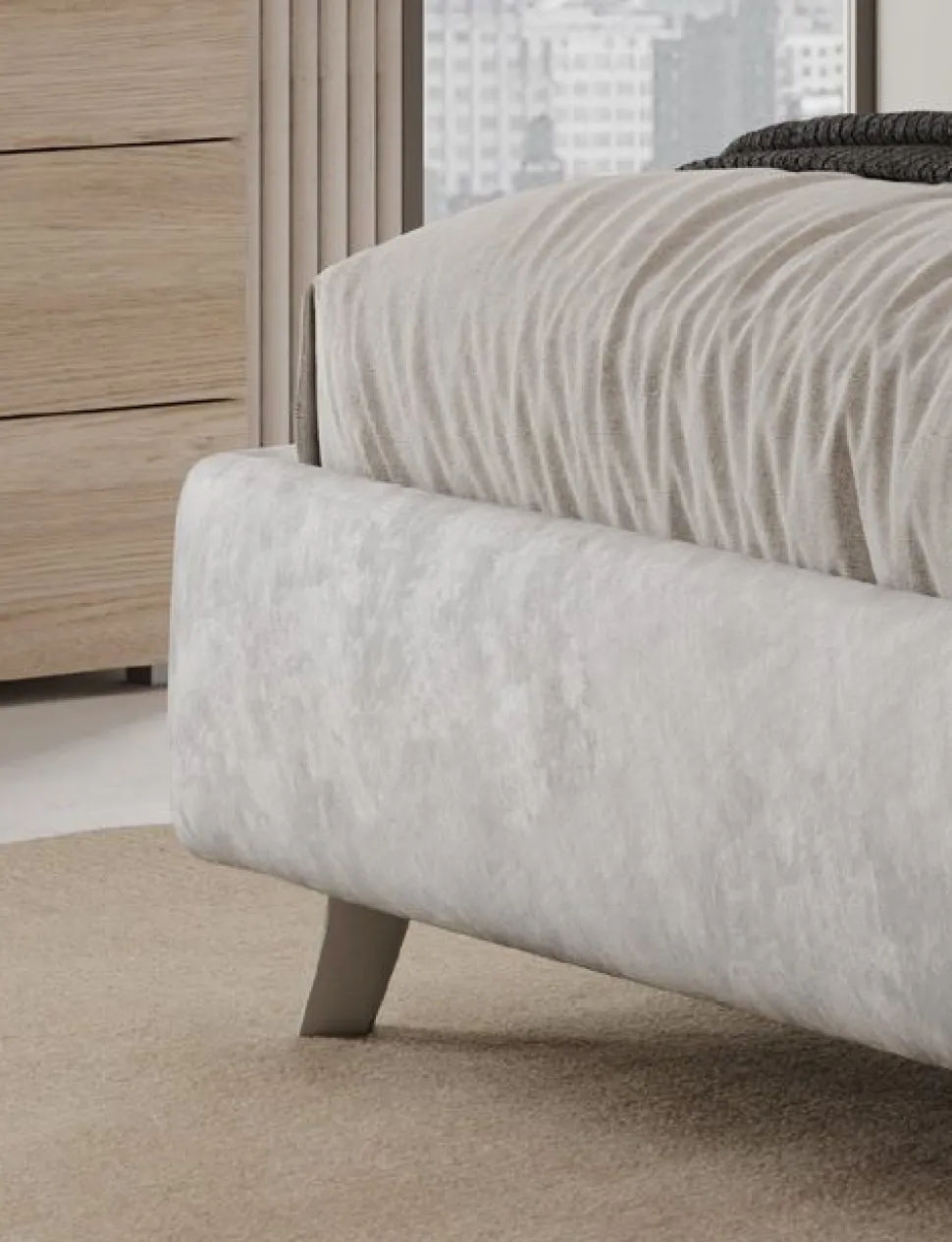 Letto matrimoniale Anthony linea New Season