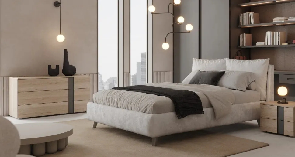 Letto matrimoniale Anthony linea New Season