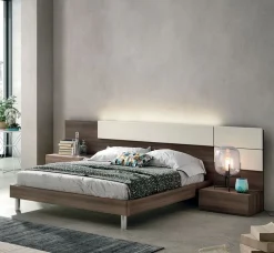 Letto matrimoniale Coby linea Alba Notte
