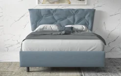 Letto matrimoniale contenitore Denise linea Chérie disponibile in 6 colori