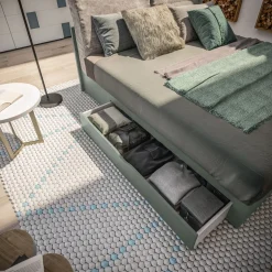 Letto matrimoniale contenitore Augusto linea New Season