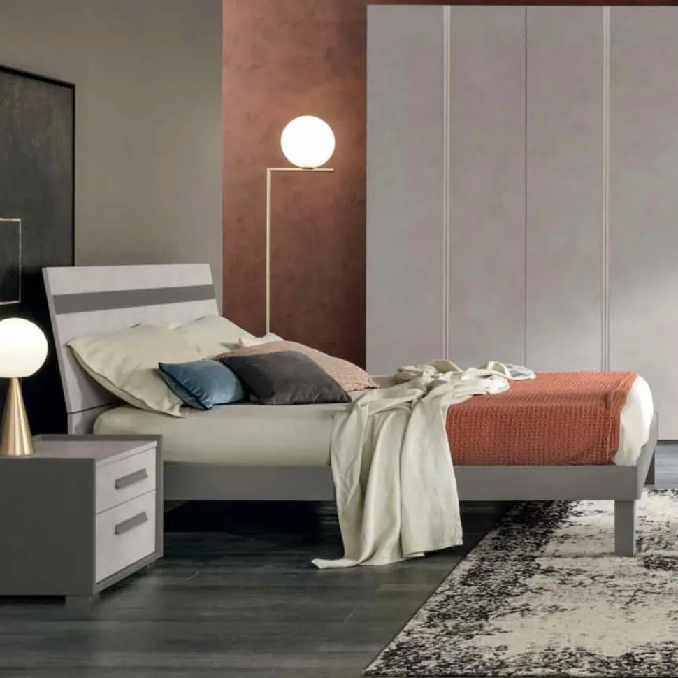 Letto matrimoniale Diva linea Domino