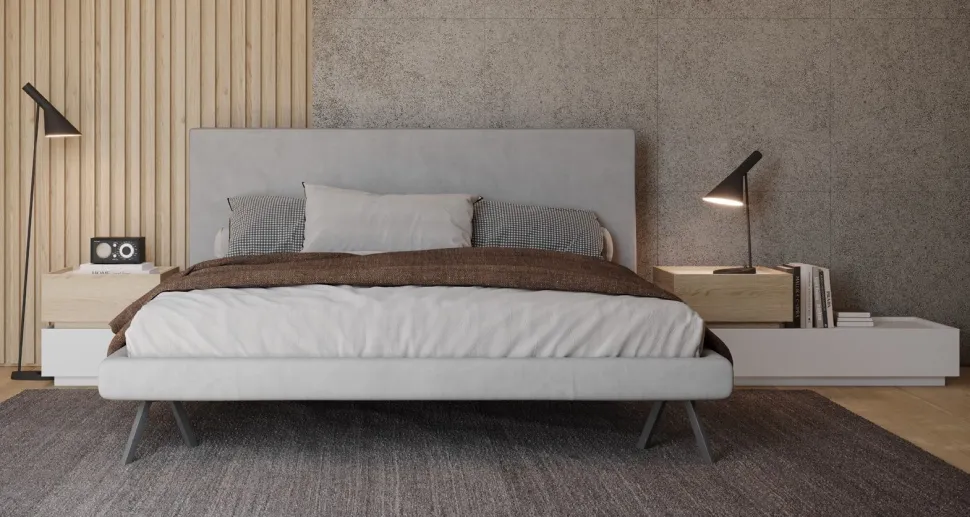 Letto matrimoniale Finn linea New Season