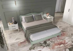 Letto matrimoniale Gabriel linea Ginevra disponibile in 9 colorazioni