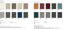 Letto matrimoniale imbottito moderno in tessuto trapuntato disponibile in vari colori