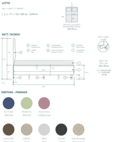Letto Matrimoniale Imbottito in Velluto Berlino - Linea Cherie (Colori e Accessori Personalizzabili)