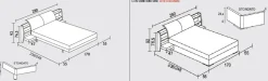 Letto matrimoniale Reality linea New Season